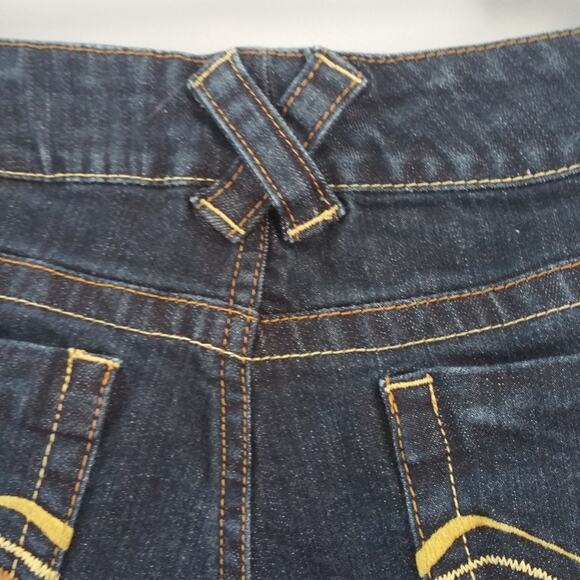 DKNY Women's Blue Dark Wash Skinny Jeans Size 7 - Picture 7 of 8